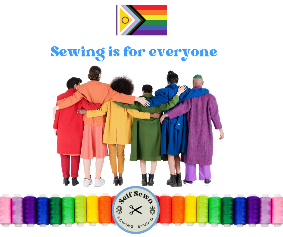 You're free to be different. Sewing is for everyone!